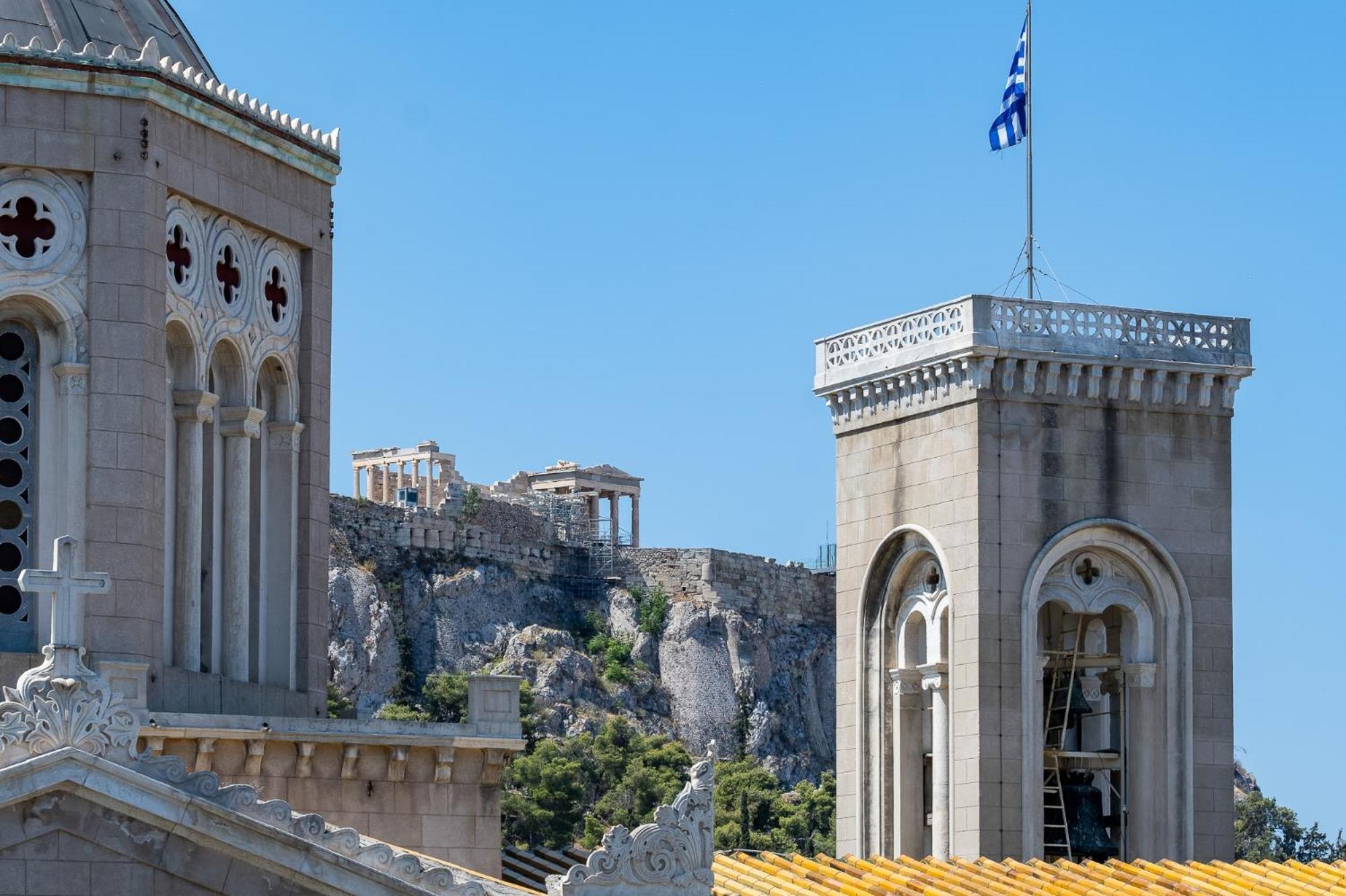 Athensis Acropolis Viewアパートメント エクステリア 写真